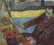 Van Gogh painting of sunflowers Paul Gauguin
